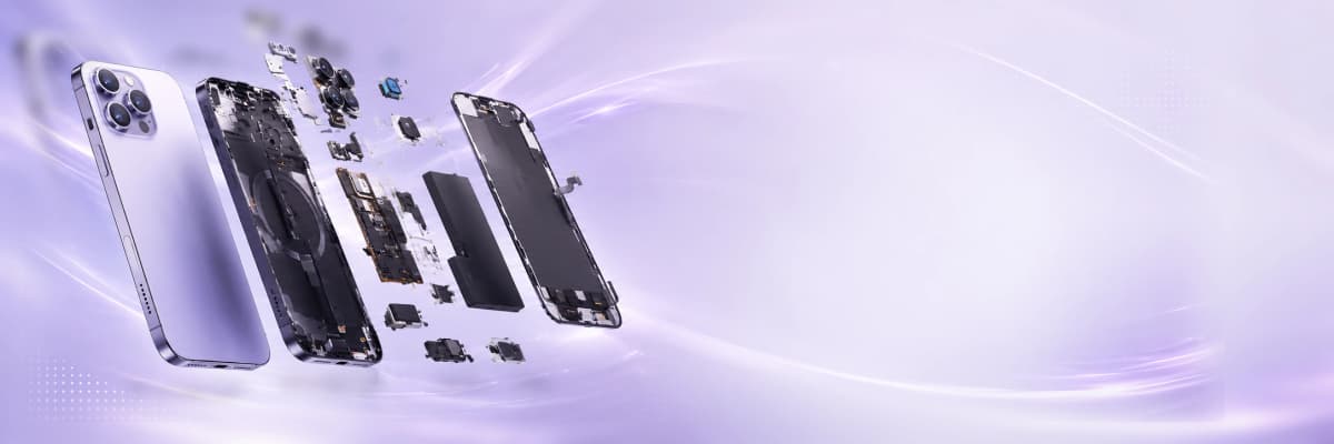 بنر قطعات کامل آیفون هورس دیجیتال